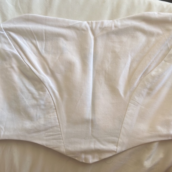 Trafalgar Square Blue Strapless London Corset [S] - Picture 5 of 6